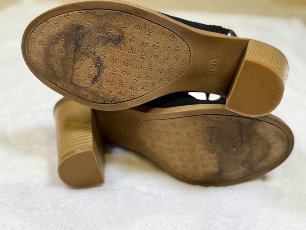Dolce Vita Peep‎ Toe Booties Womens Size 7.5 - Picture 6 of 7